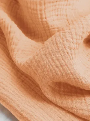 Organic Cotton Double Gauze - Apricot