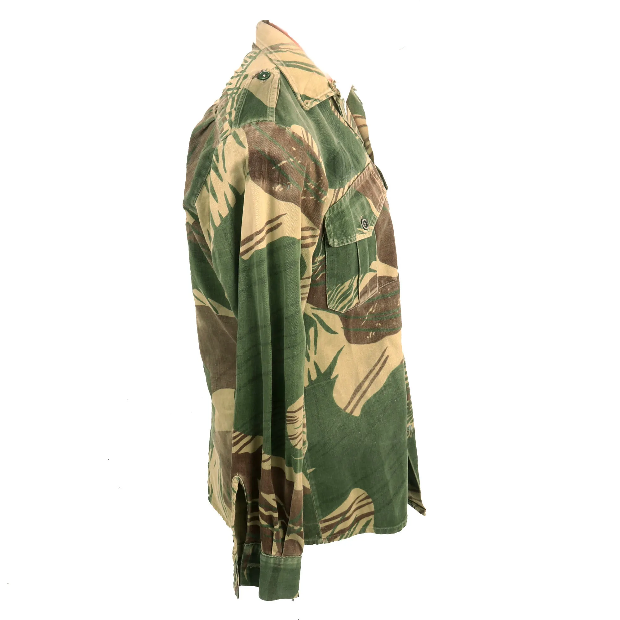 Original Rhodesian Bush War Brushstroke Camouflage Pattern Jacket