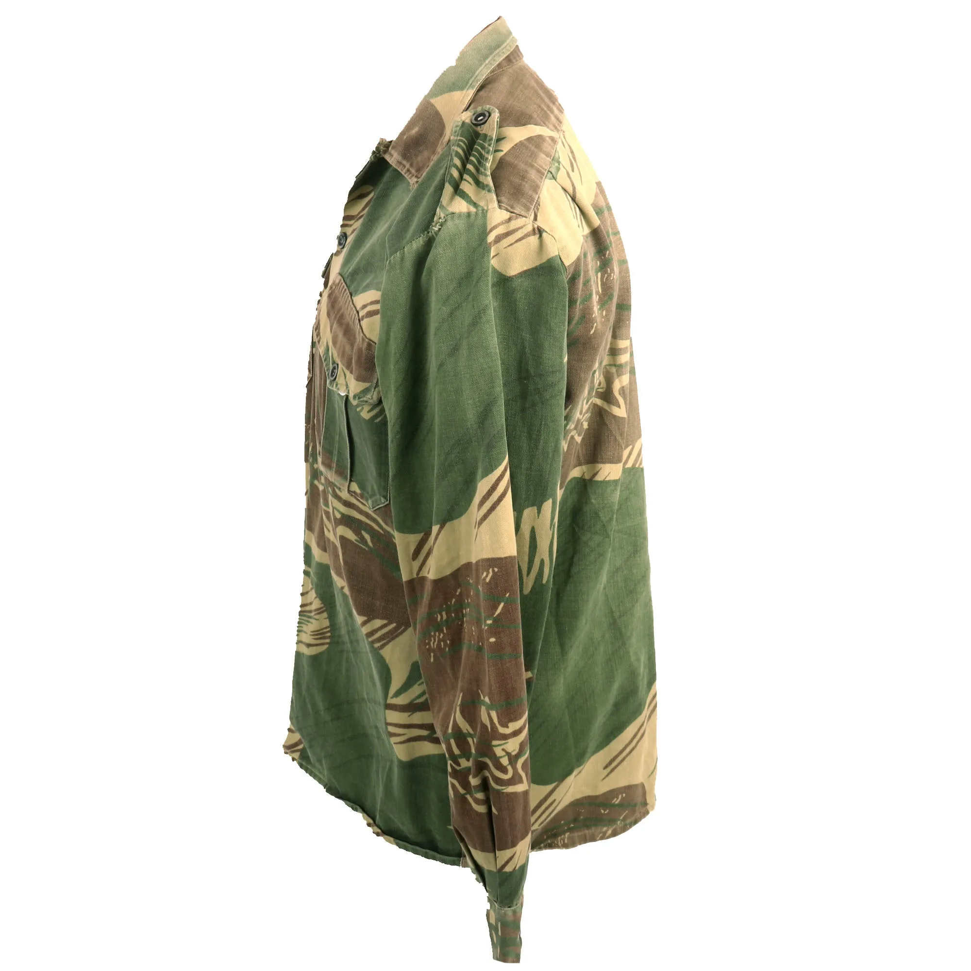 Original Rhodesian Bush War Brushstroke Camouflage Pattern Jacket