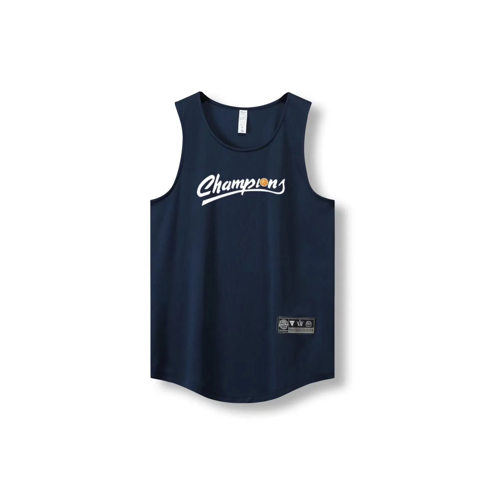 Outdoor Street Basketball Gym Sleeveless Letter Print Shirt