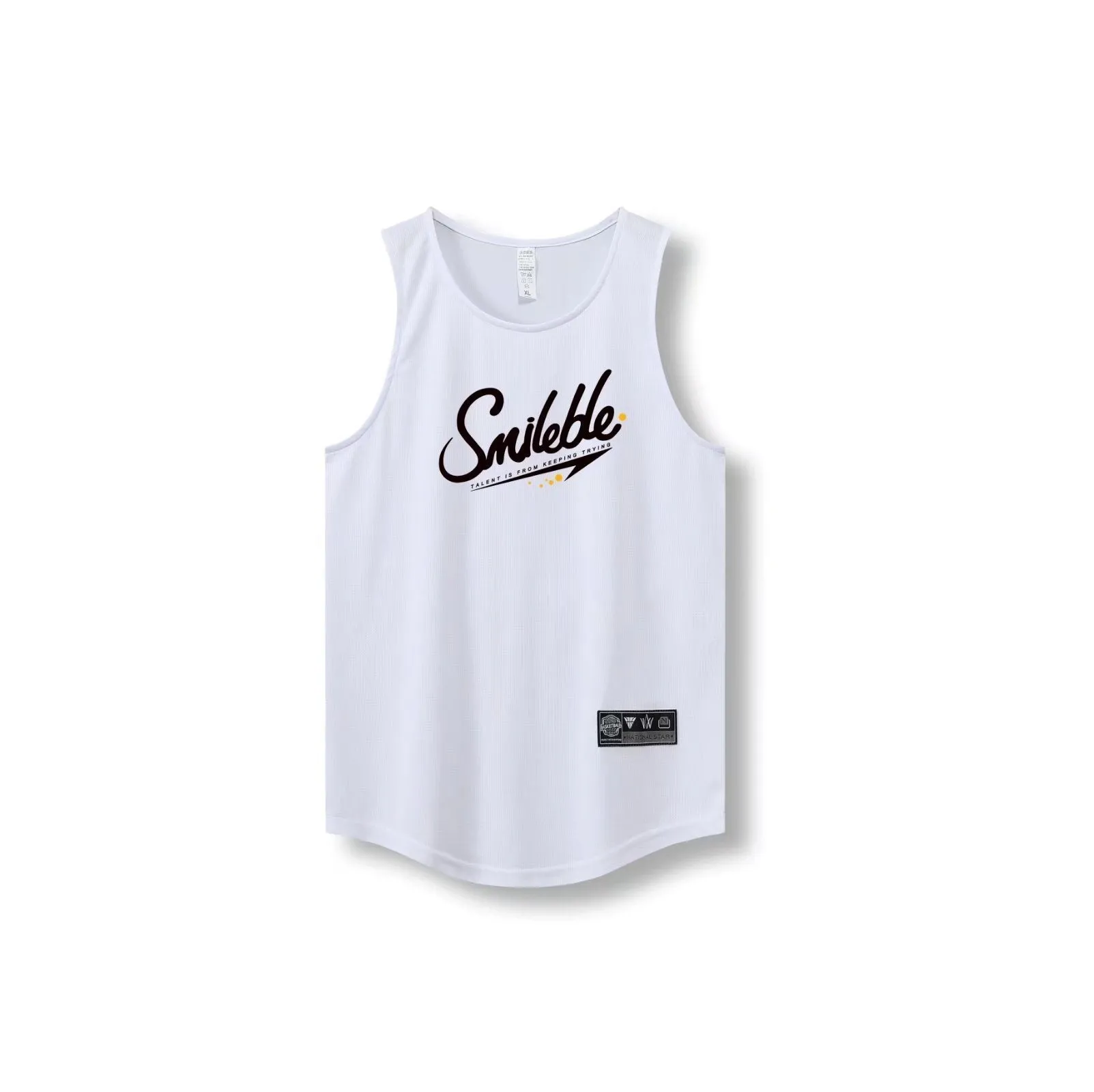 Outdoor Street Basketball Gym Sleeveless Letter Print Shirt