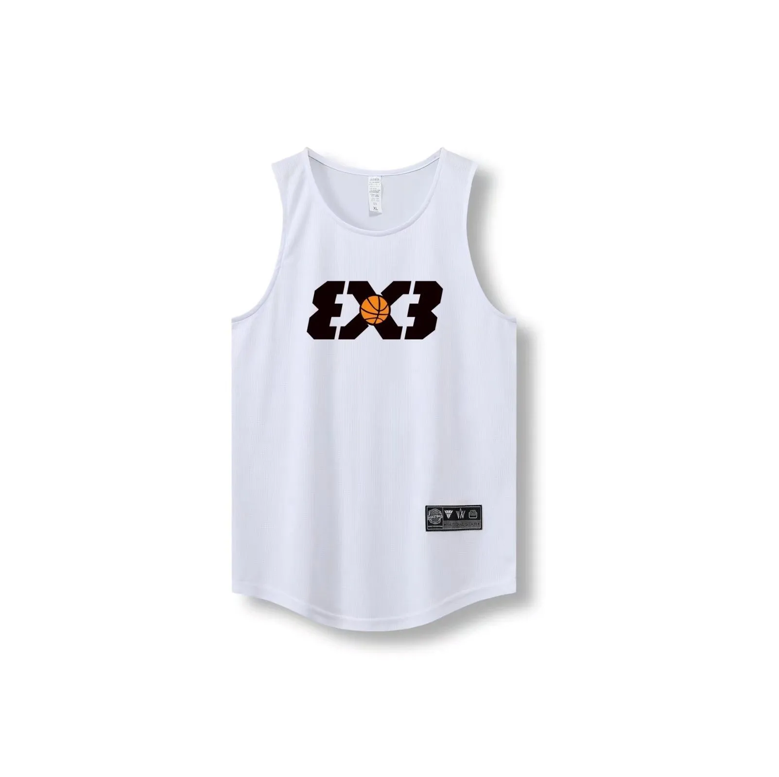 Outdoor Street Basketball Gym Sleeveless Letter Print Shirt