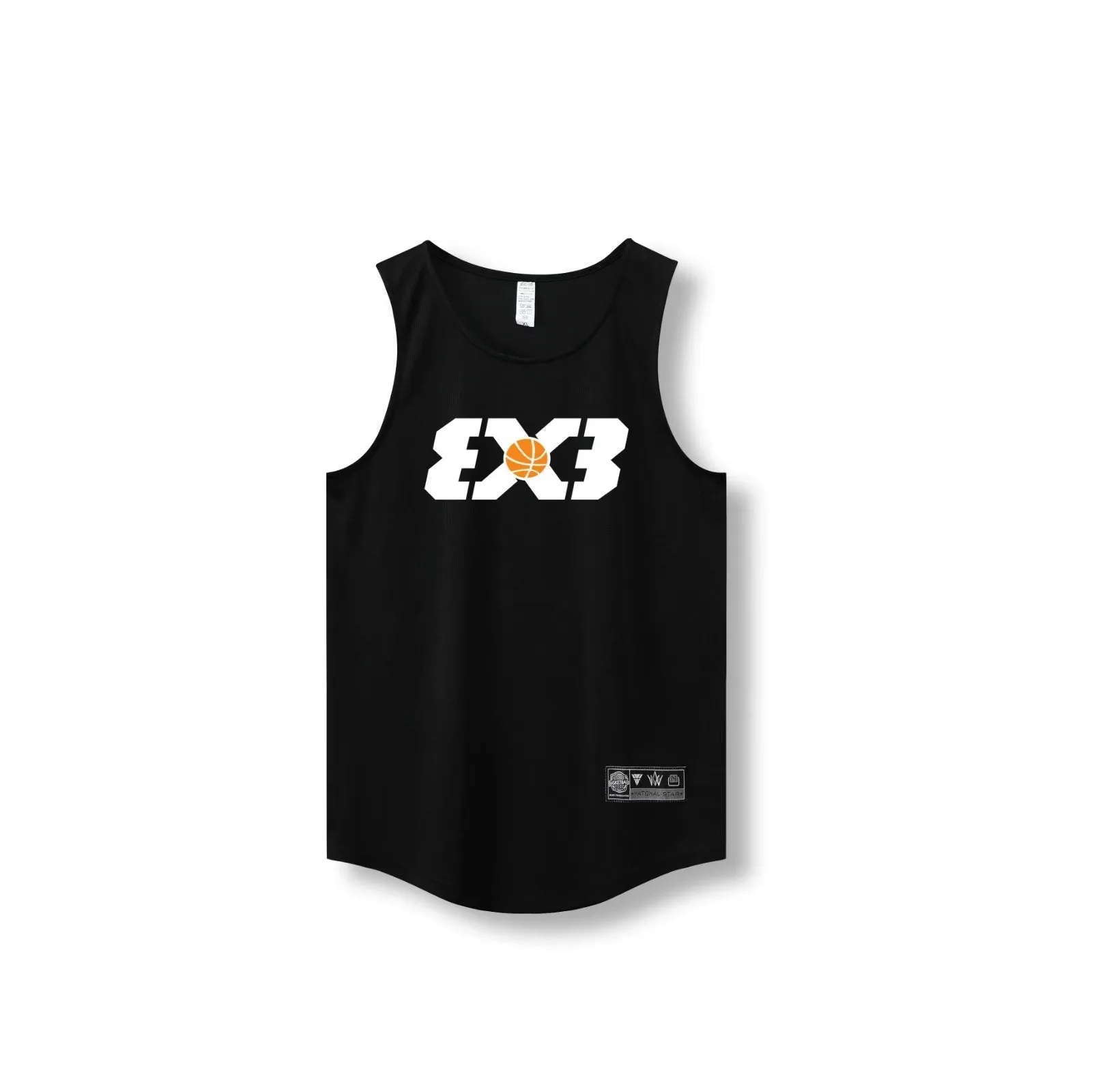 Outdoor Street Basketball Gym Sleeveless Letter Print Shirt