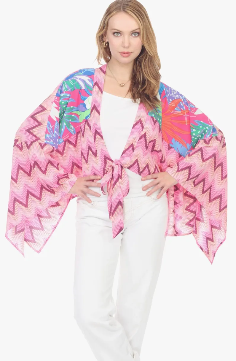 Printed Kimono