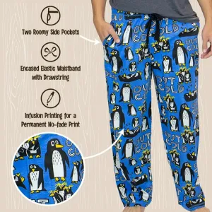 "Out Cold"  Penguin Pajama / Lounge Pants (S - XL)