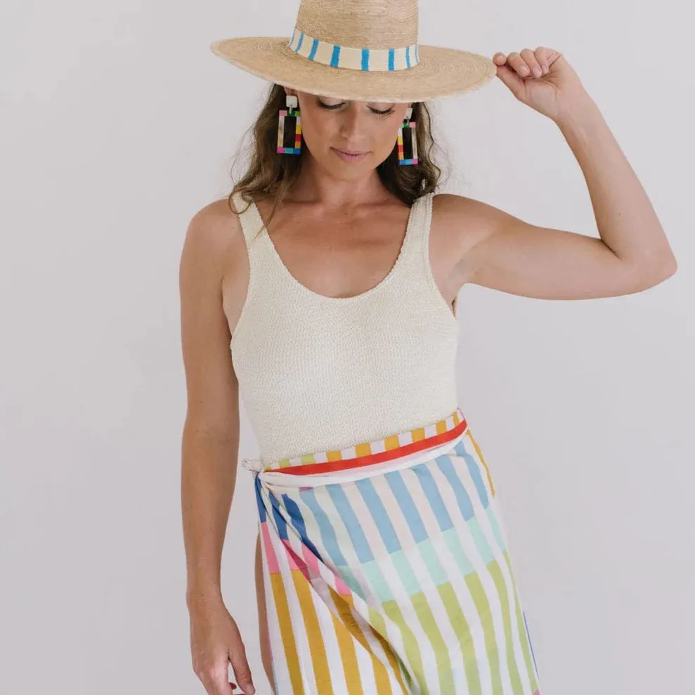 Rainbow Stripe Sarong