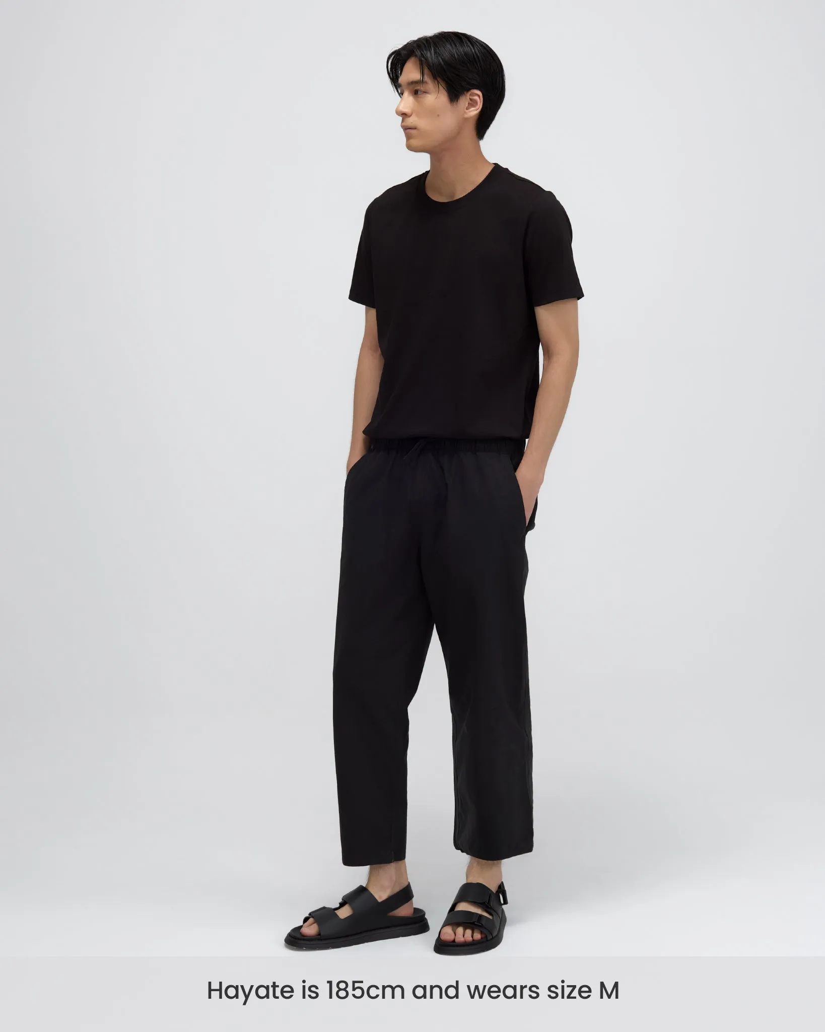 Relaxed Drawstring Trousers