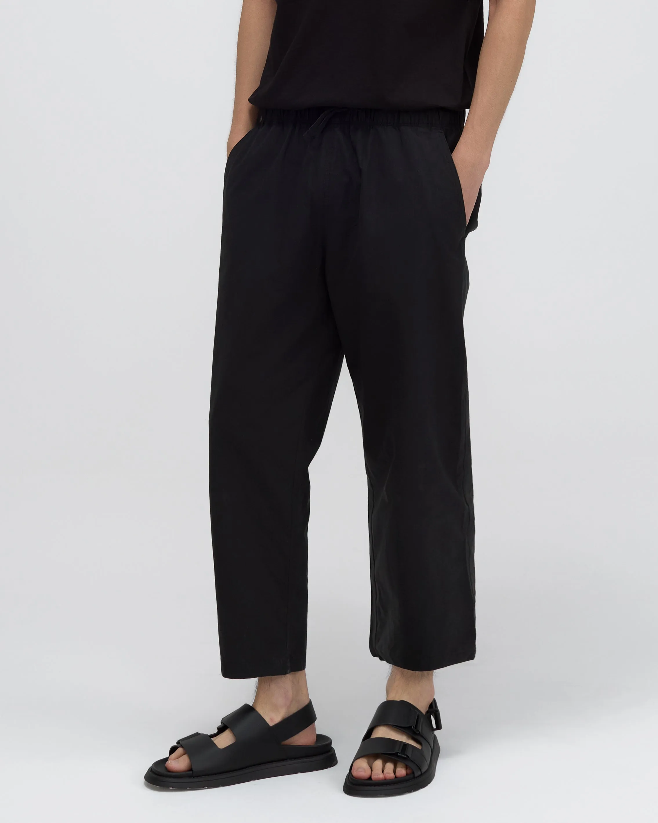 Relaxed Drawstring Trousers