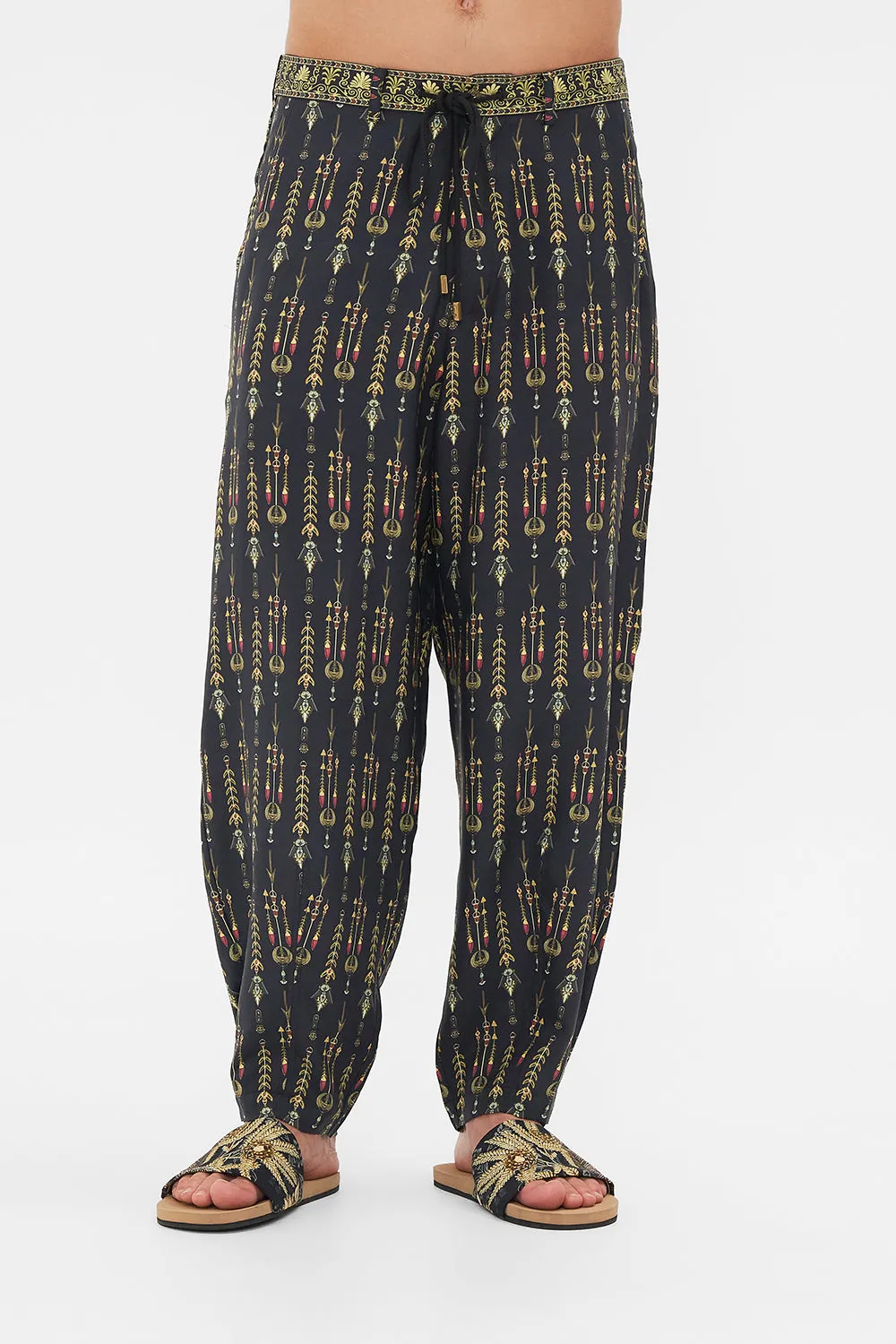 RELAXED DROPPED CROTCH PANT THEY CALLED HER NEFERTARI