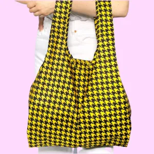 Reusable bag dogtooth