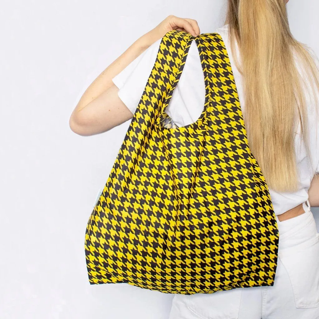 Reusable bag dogtooth