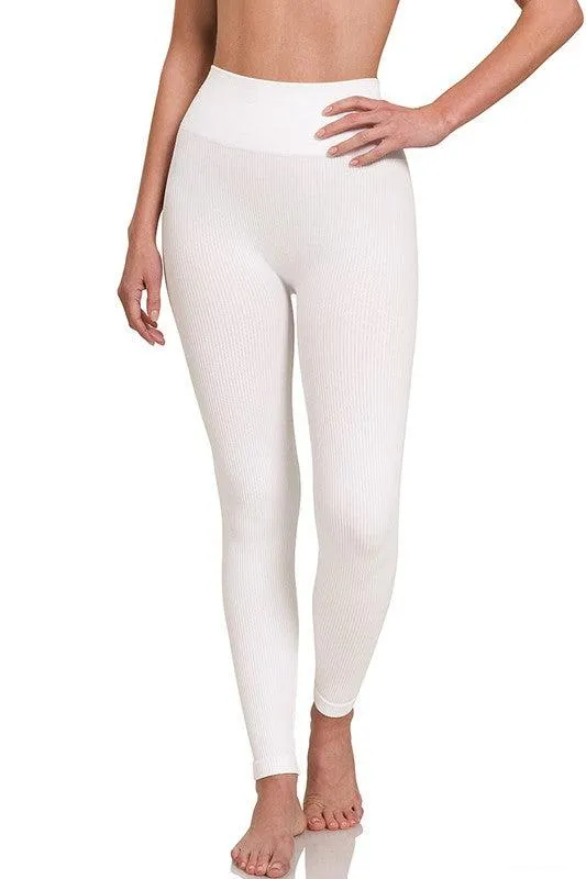 Ribbed Seamless Leggings