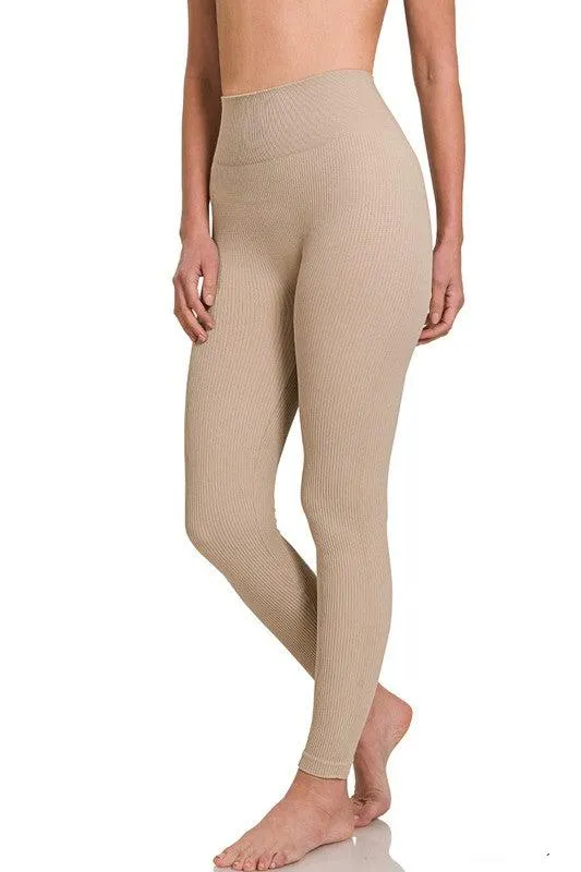 Ribbed Seamless Leggings