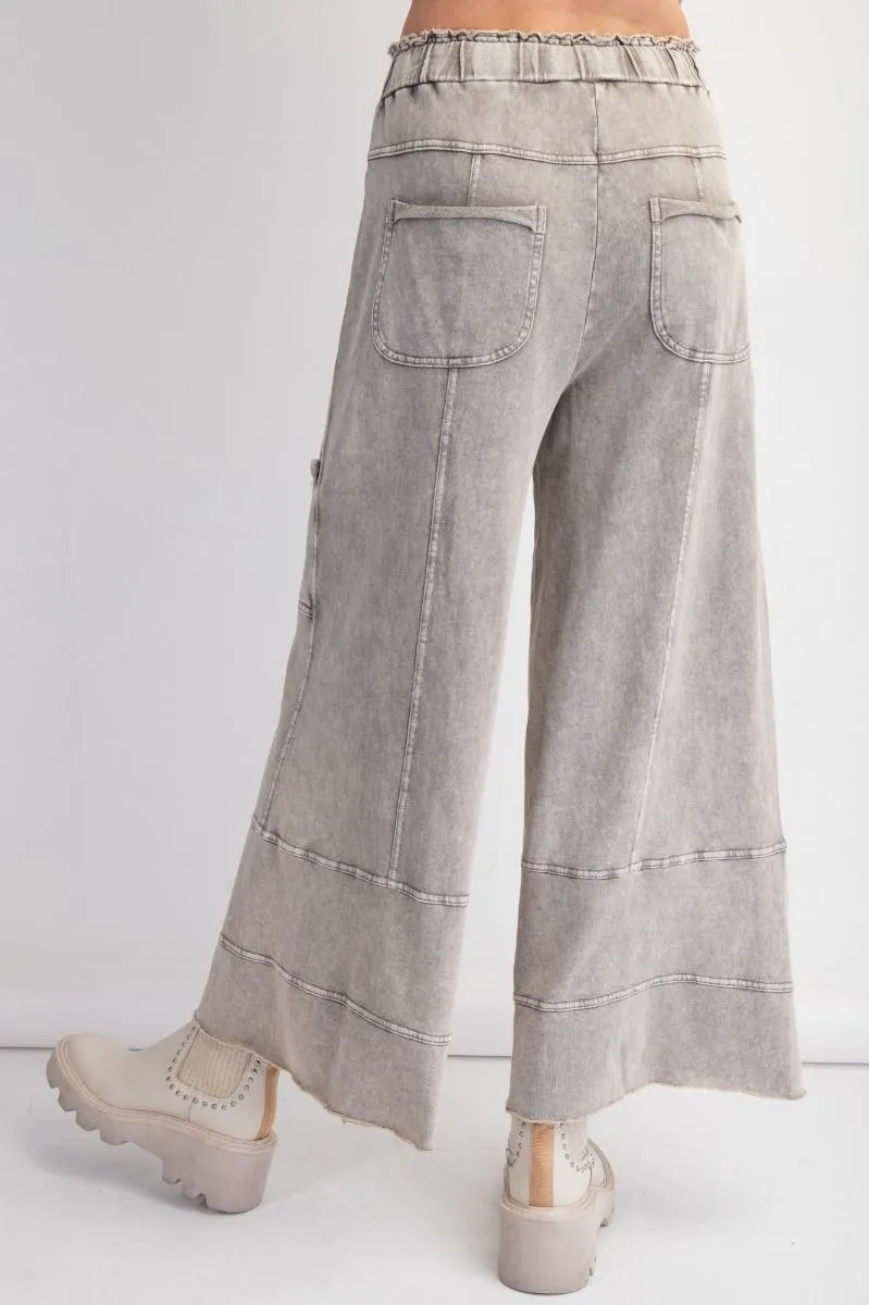 Rolling Stone Mineral Washed Terry Knit Pants