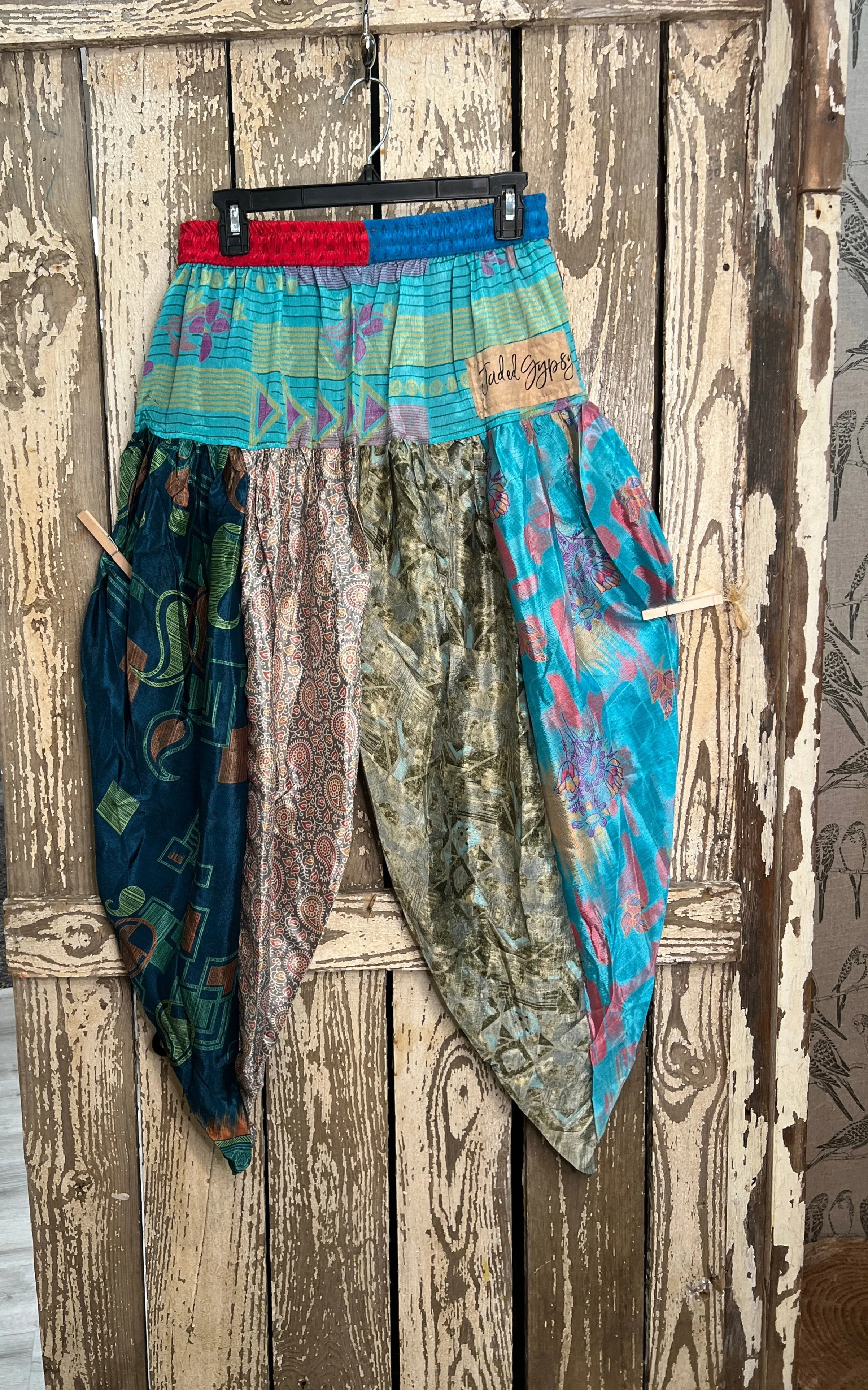 Sari Sunrise Pant "Floral Skies" by Jaded Gypsy