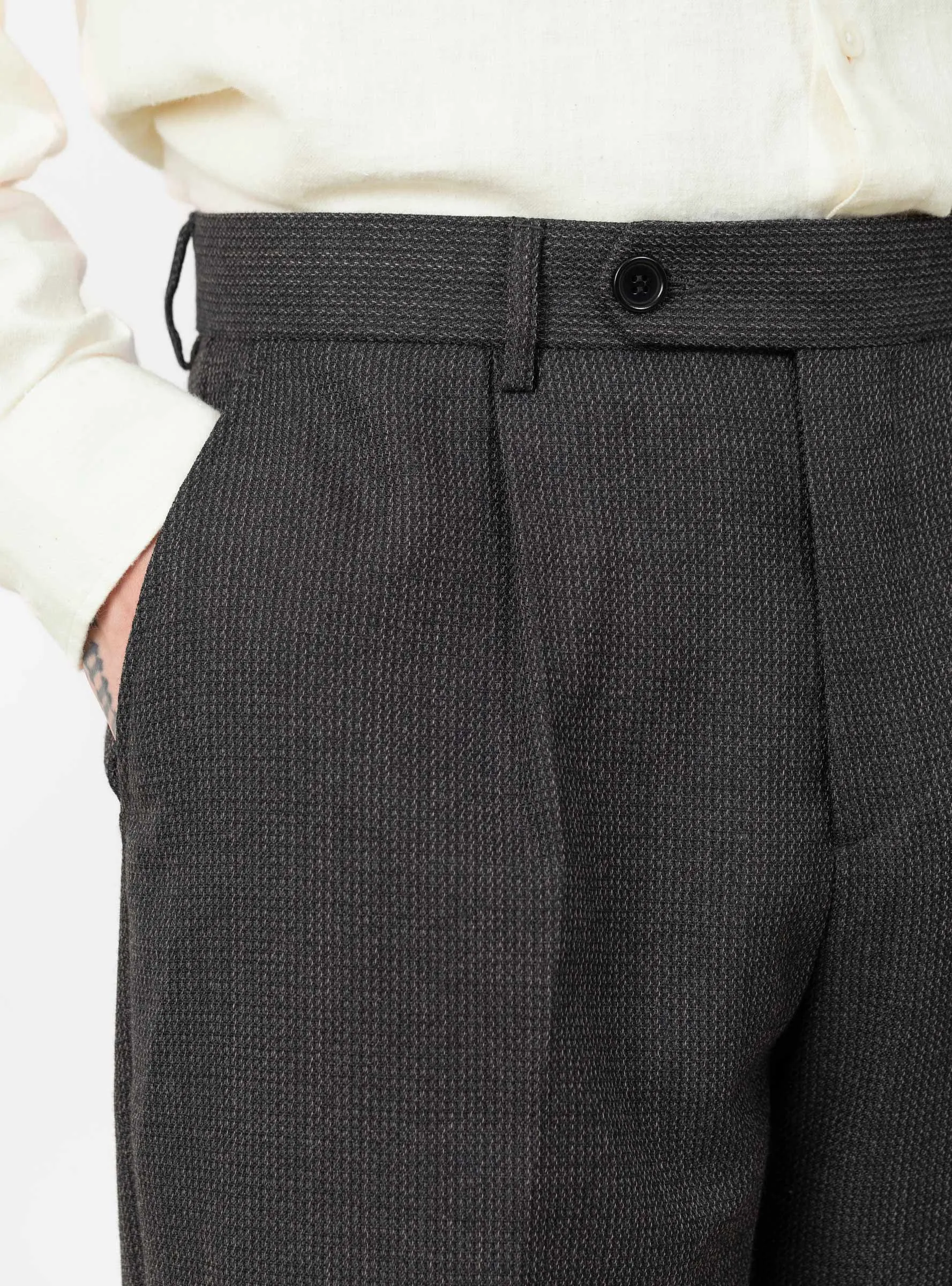 Service Trousers Dark Grey Twist