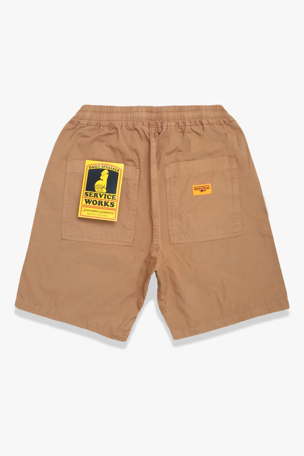 Service Works - Ripstop Chef Shorts - Mink