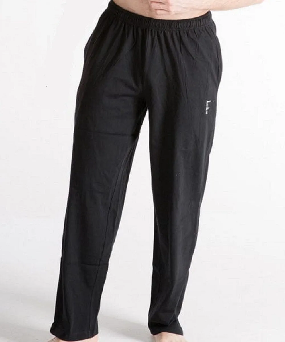 Short Men's Jersey Athletic Pants, Relaxed Fit - 3 Colors to Choose From!