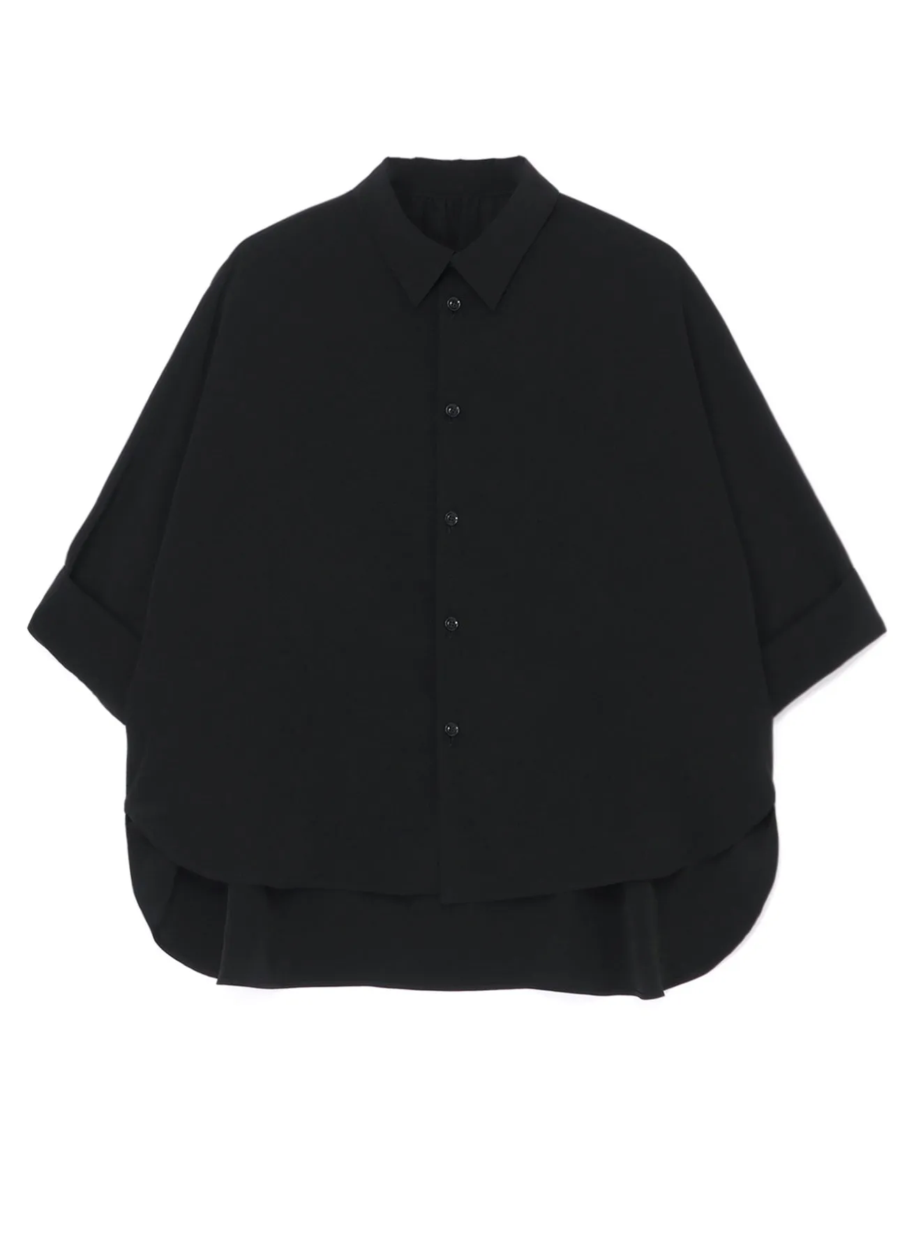 SHORT SLEEVE CAPE-SHIRT