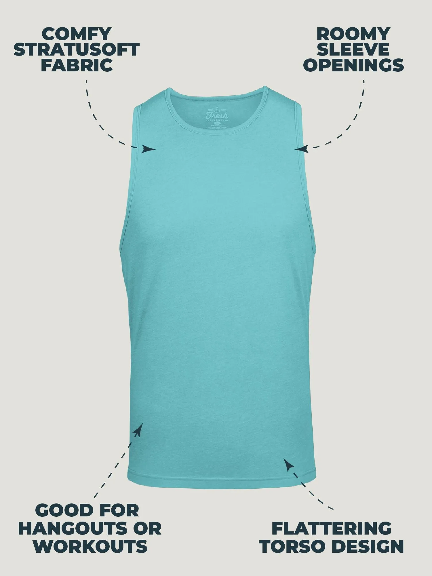 Sky Pacific Beach Tank Top