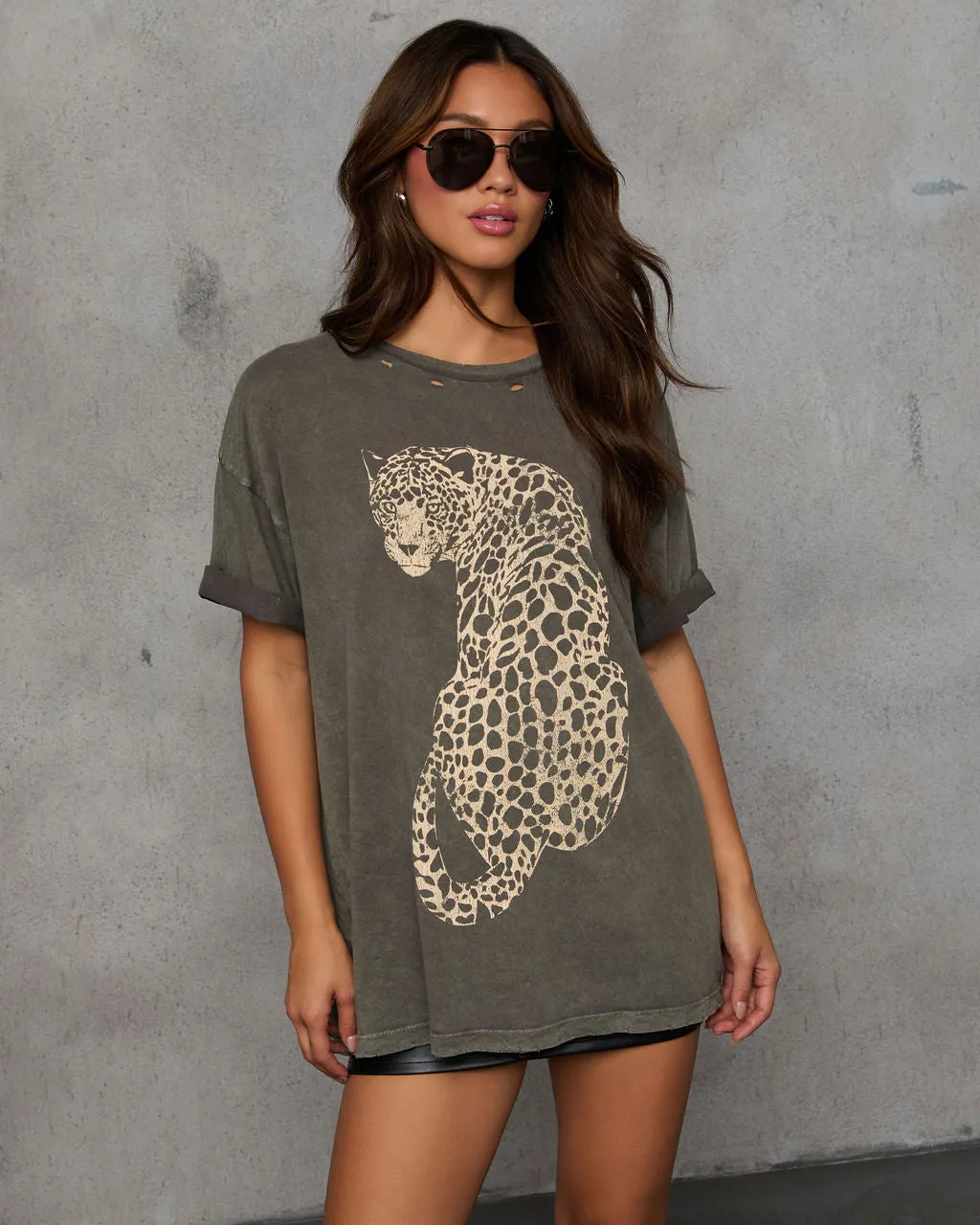 Spirit Animal Short Sleeve Graphic Top