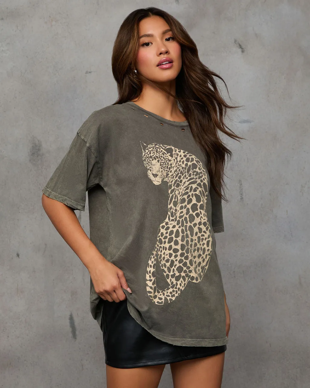 Spirit Animal Short Sleeve Graphic Top