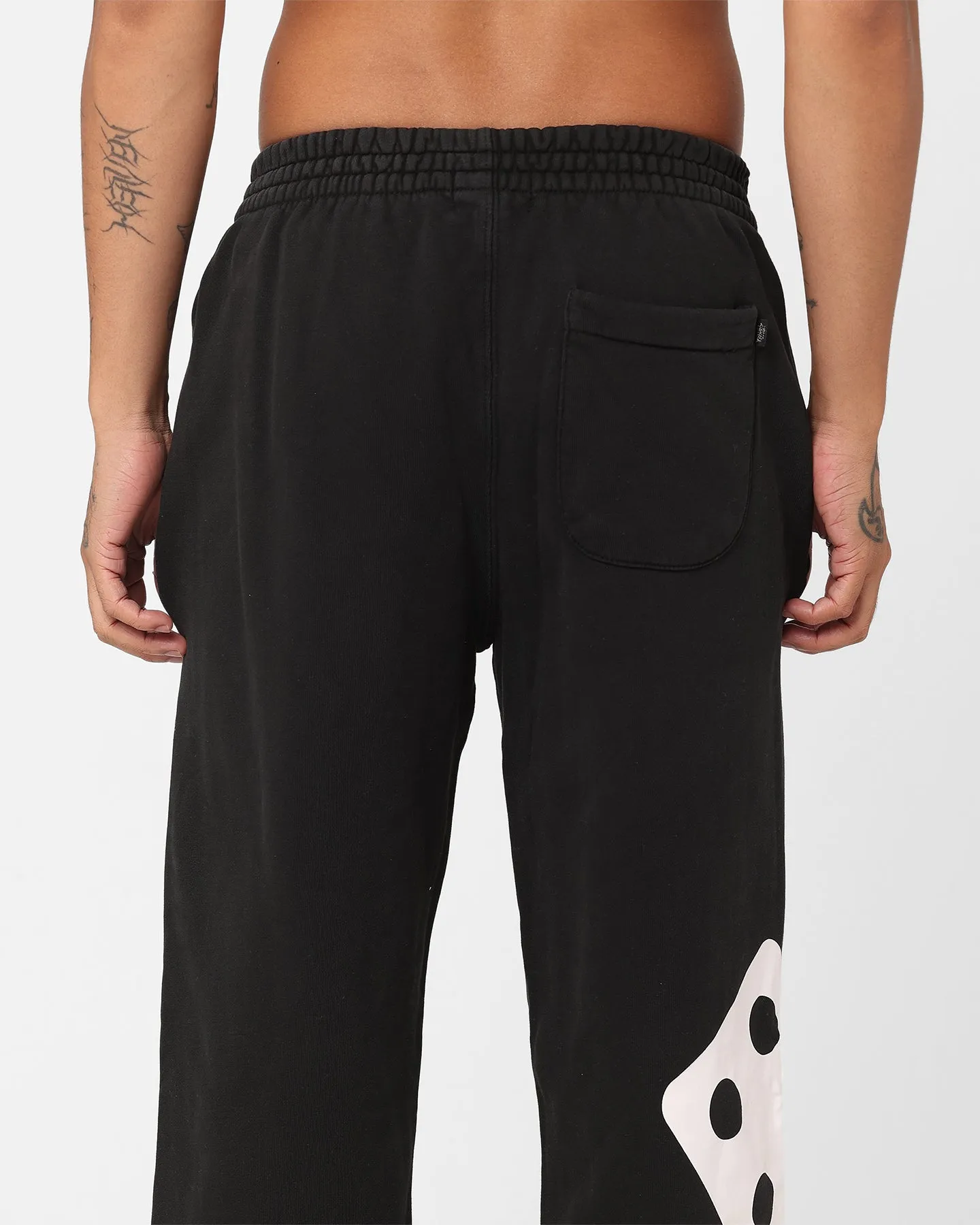 Stussy Two Dice Track Pants Pigment Black