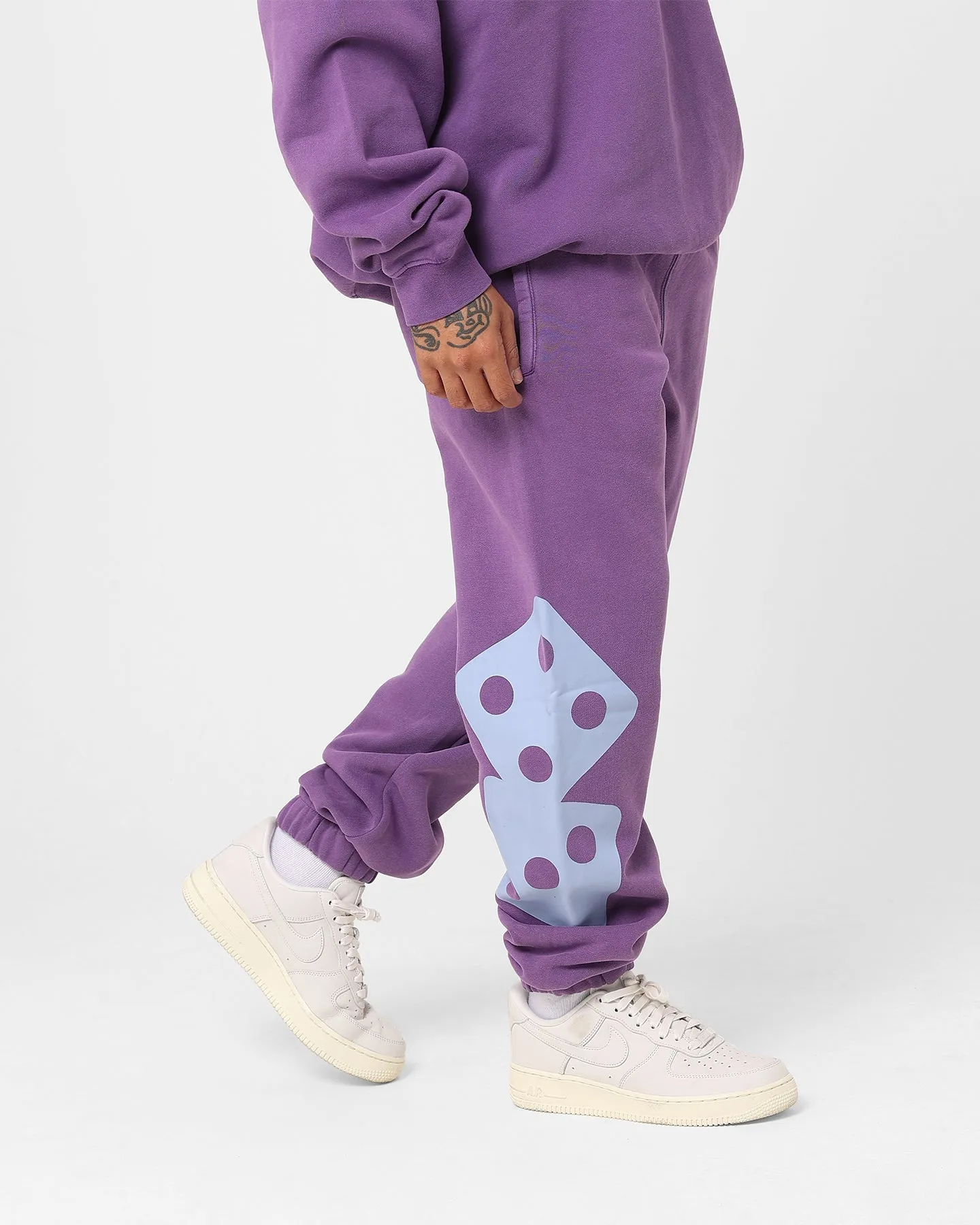 Stussy Two Dice Track Pants Pigment Bright