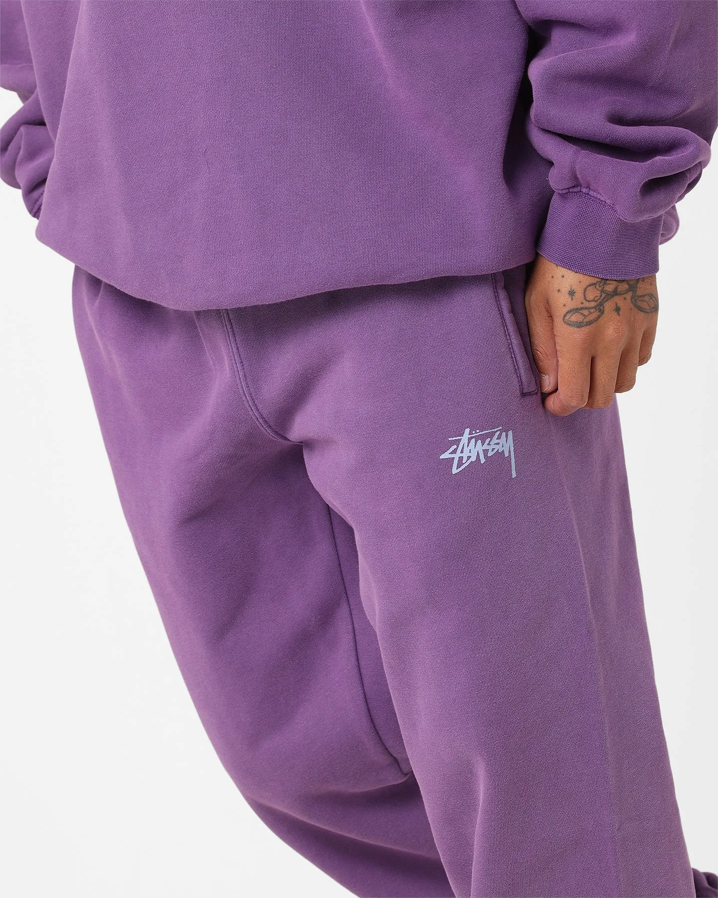 Stussy Two Dice Track Pants Pigment Bright