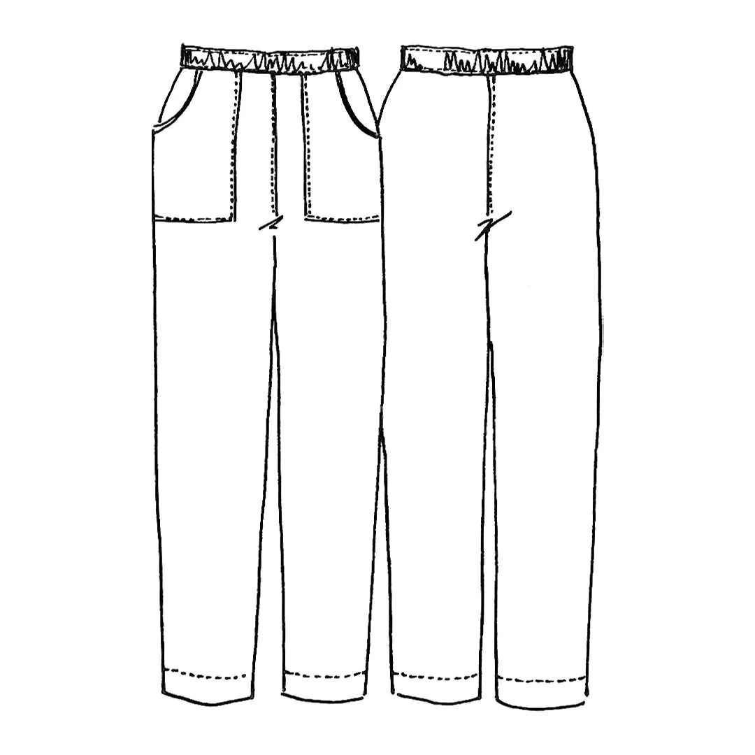 TESSUTI • Jensen Pants Sewing Pattern (XXS - XL)