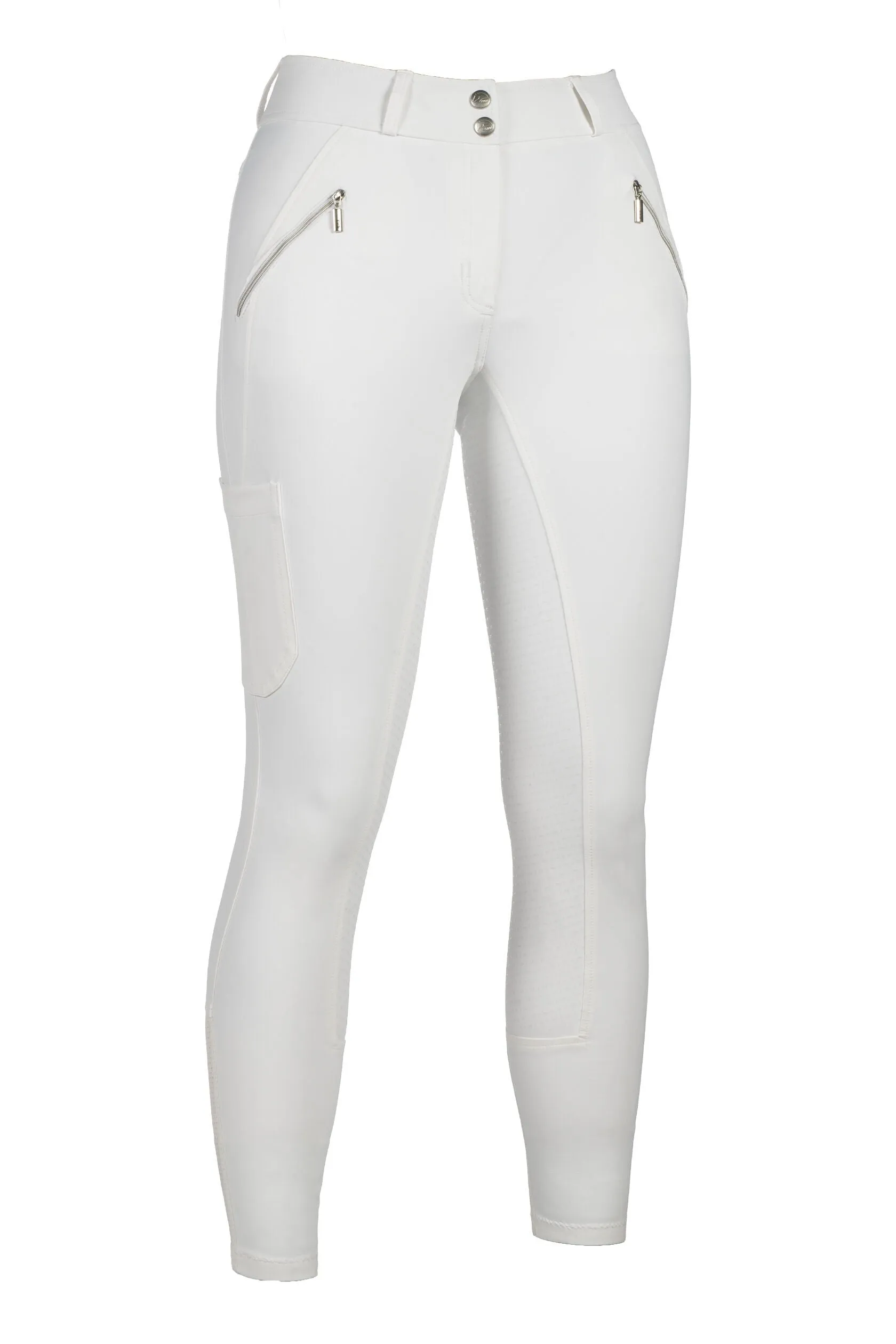 Women's High Waist Riding Breeches Lia with Full Silicone Seat