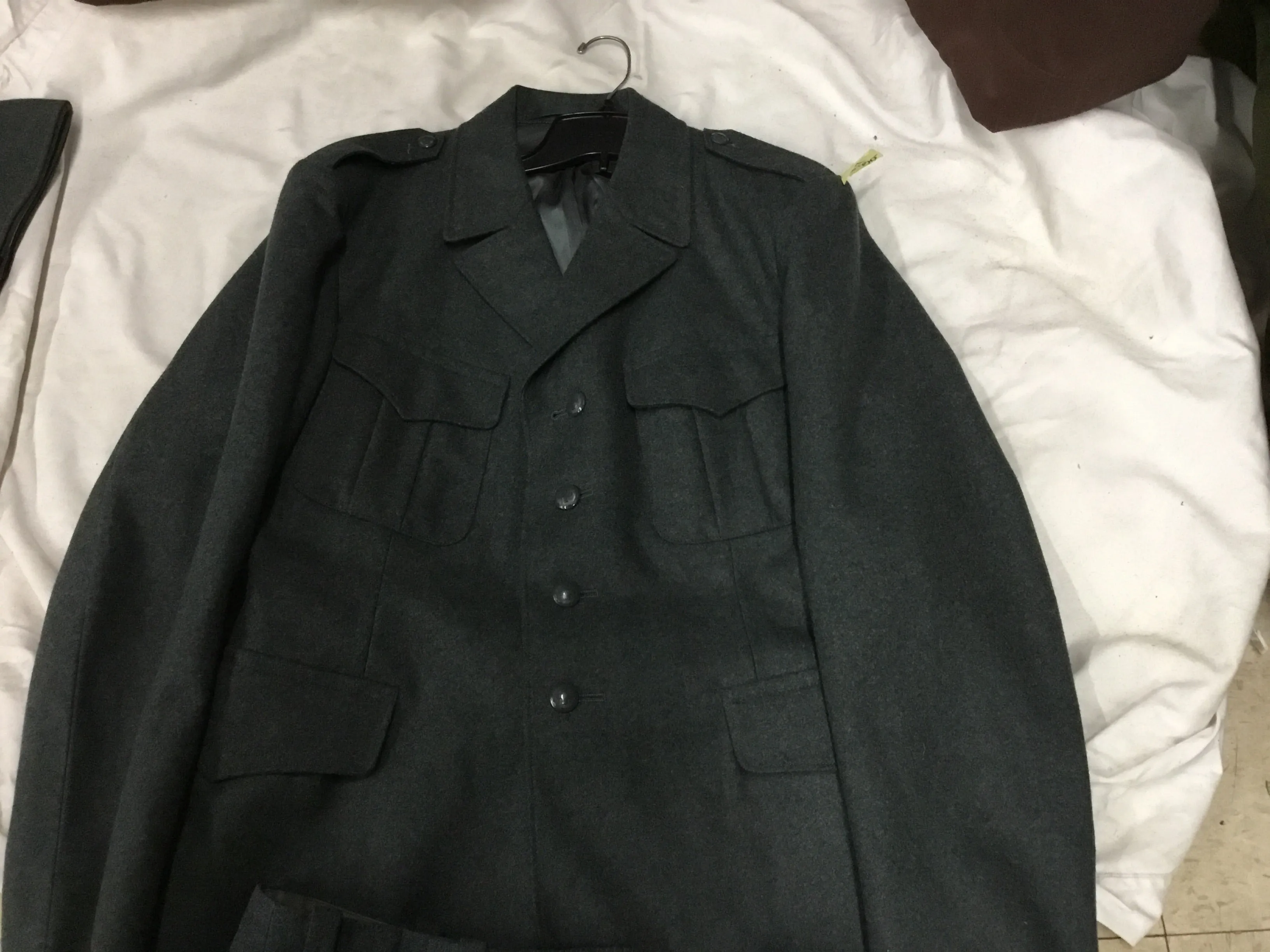 WWII Swiss 3 Piece Wool Uniform Set